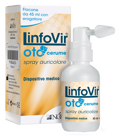 LINFOVIR OTO CERUME SPRAY AURICOLARE 45 ML - Farmafamily.it