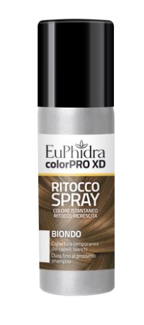 EUPHIDRA COLORPRO XD TINTURA RITOCCO SPRAY CAPELLI BIONDO 75 ML - Farmafamily.it