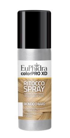 EUPHIDRA COLORPRO XD TINTURA RITOCCO SPRAY CAPELLI BIONDO CHIARO 75 ML - Farmafamily.it