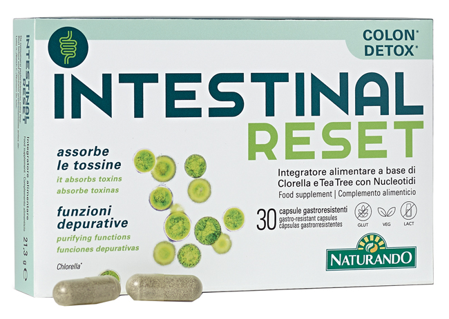 INTESTINAL RESET 30 CAPSULE - Farmafamily.it