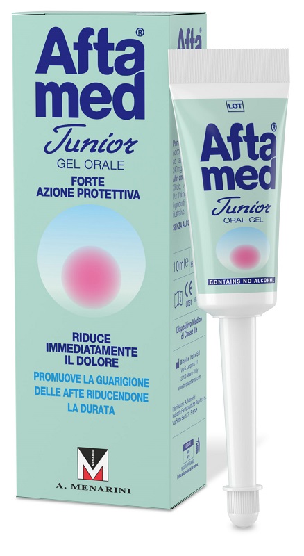 GEL AFTAMED JUNIOR ACIDO IALURONICO 10 ML - Farmafamily.it