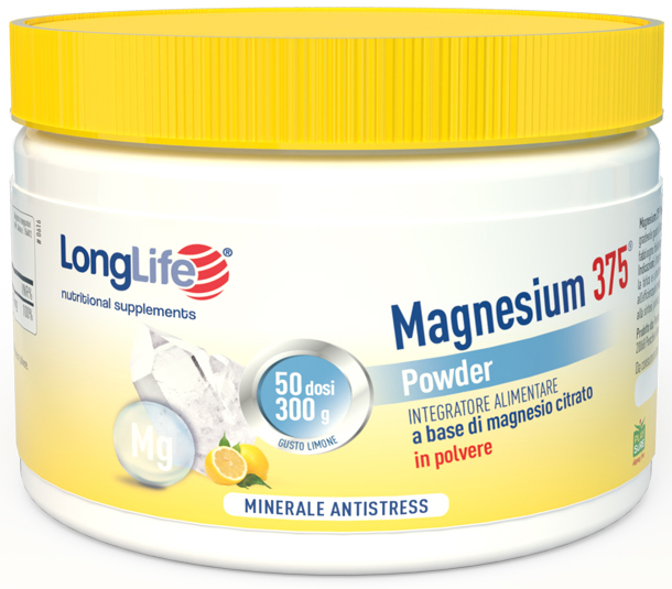 LONGLIFE MAGNESIUM 375 POWDER 300 G - Farmafamily.it