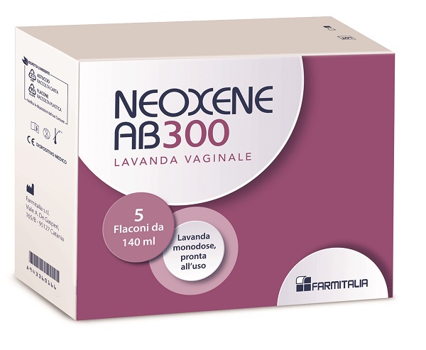 NEOXENE AB 300 LAVANDA VAGINALE 5 FLACONI DA 140 ML - Farmafamily.it