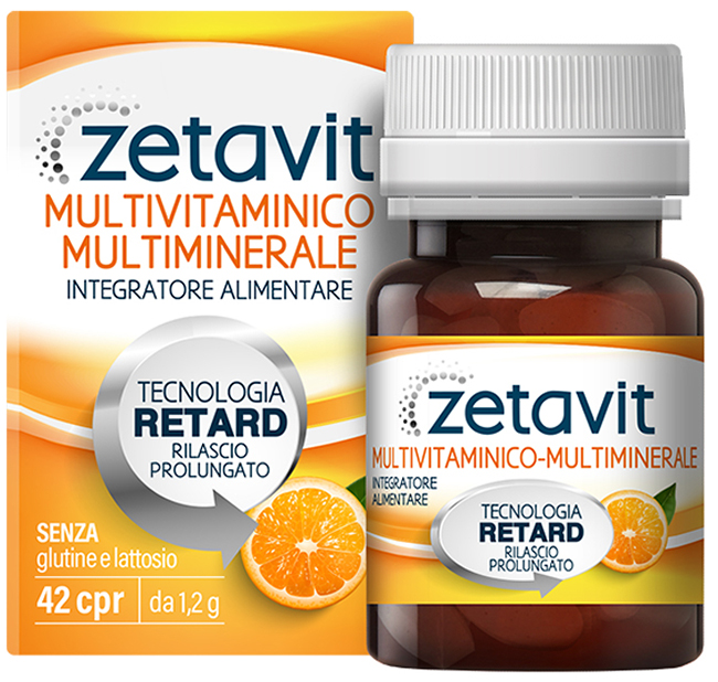 ZETAVIT MULTIVI MULTIMIN 42 COMPRESSE - Farmafamily.it