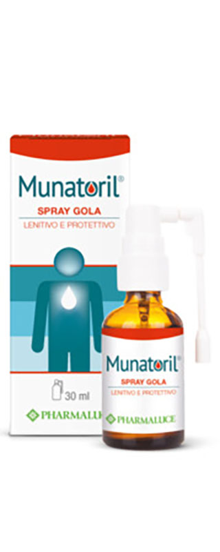 MUNATORIL SPRAY GOLA 30 ML - Farmafamily.it