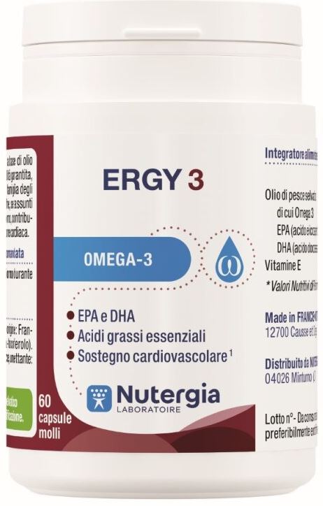 ERGY 3 60 CAPSULE - Farmafamily.it