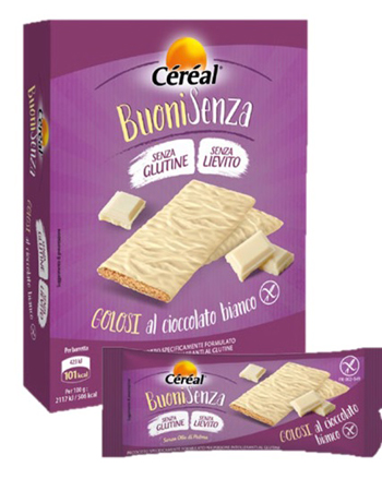 CEREAL BUONI SENZA GOLOSO CIOCCOLATO BIANCO 120 G - Farmafamily.it