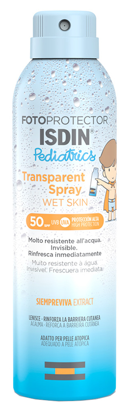 FOTOPROTECTOR PED TRASPARENT SPRAT SPF50 250 ML - Farmafamily.it