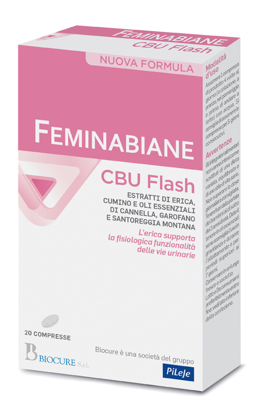 FEMINABIANE CBU FLASH 20 COMPRESSE NUOVA FORMULA - Farmafamily.it