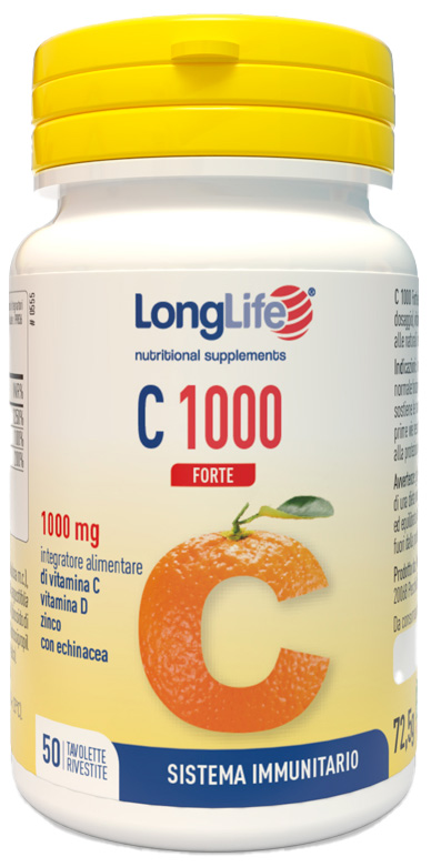 LONGLIFE C 1000 FORTE 50 TAVOLETTE - Farmafamily.it