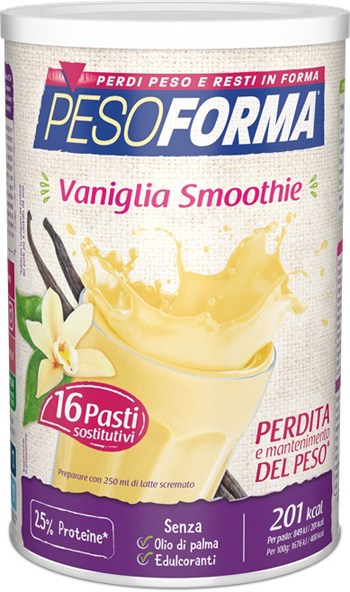PESOFORMA VANIGLIA SMOOTHIE 436 G - Farmafamily.it