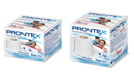 BENDA IN COTONE PRONTEX FIXA TAPE M 10 X 3,8 CM BIANCO - Farmafamily.it