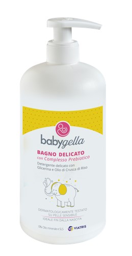 BABYGELLA PREBIOTIC BAGNO DELICATO 500 ML - Farmafamily.it