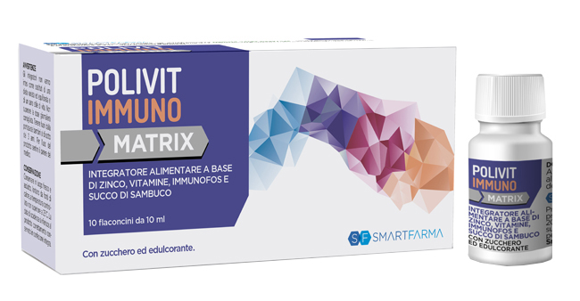 POLIVIT IMMUNO MATRIX 10 FLACONCINI DA 10 ML - Farmafamily.it