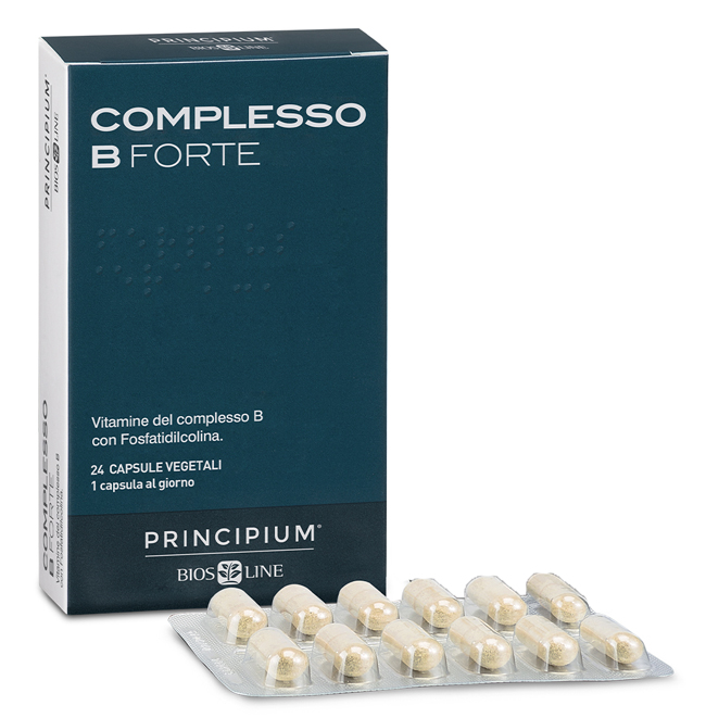 PRINCIPIUM COMPLESSO B FORTE 24 CAPSULE VEGETALI - Farmafamily.it