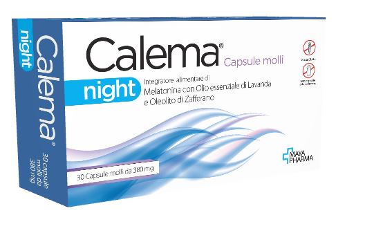 CALEMA NIGHT 30 CAPSULE MOLLI - Farmafamily.it