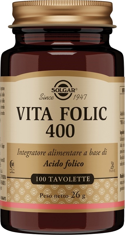 VITA FOLIC 400 100 TAVOLETTE - Farmafamily.it