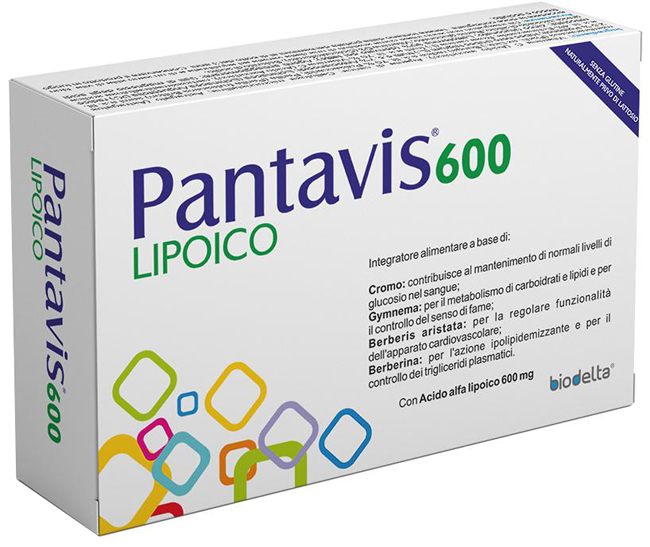 PANTAVIS 600 LIPOICO 30 COMPRESSE - Farmafamily.it