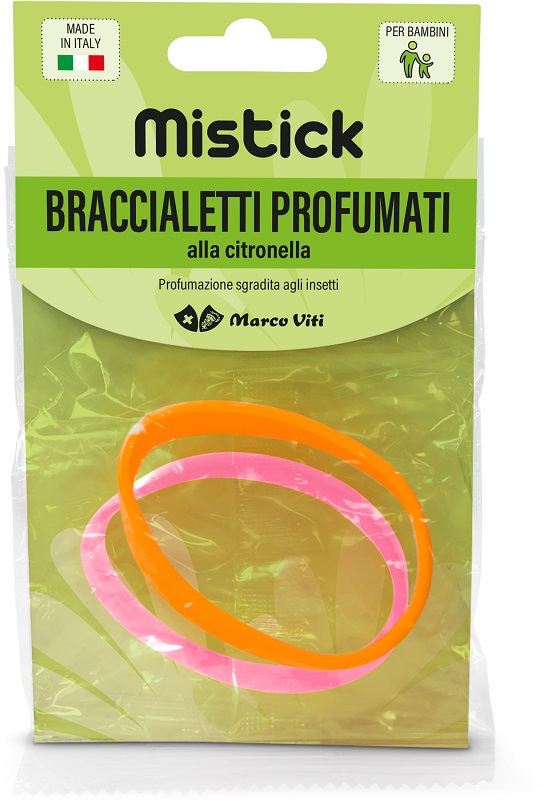 MISTICK BRACCIALETTI ROSA + ARANCIA 2 PEZZI - Farmafamily.it