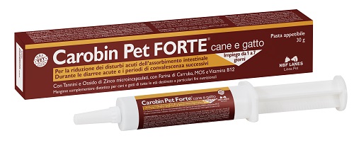 CAROBIN PET FORTE PASTA 30 G - Farmafamily.it