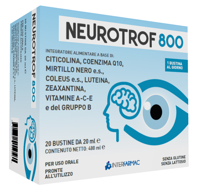 NEUROTROF 800 20 BUSTINE 20 ML - Farmafamily.it
