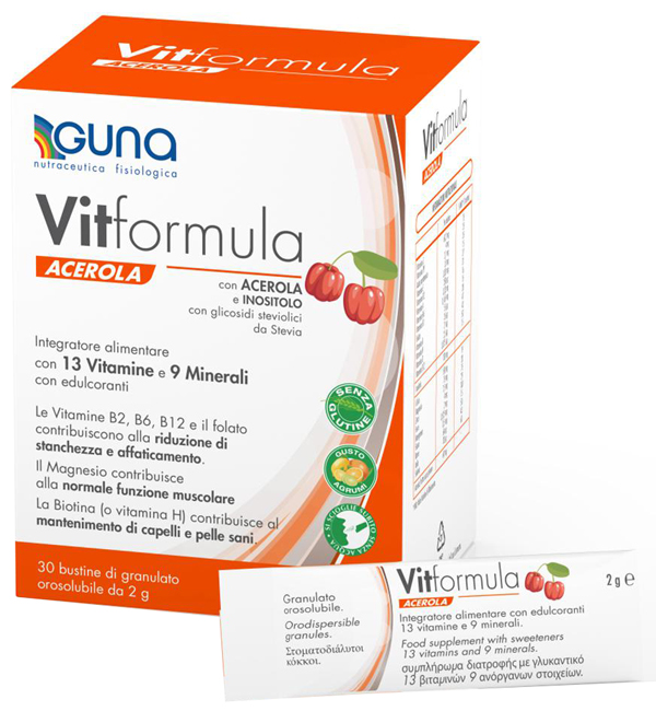 VITFORMULA ACEROLA 30 STICK 2 G - Farmafamily.it