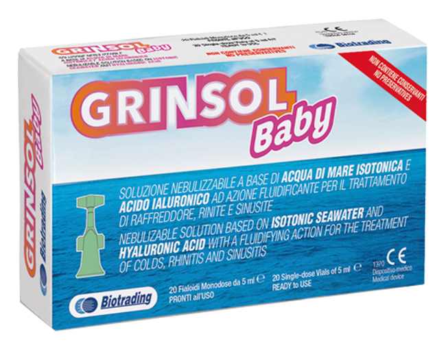 GRINSOL BABY 20 FIALE DA 5 ML - Farmafamily.it