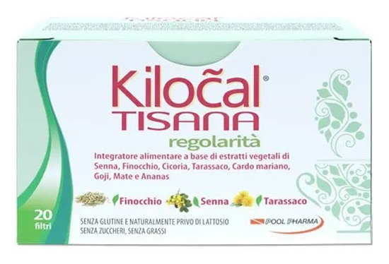 KILOCAL TISANA REGOLARITA' 20 FILTRI - Farmafamily.it