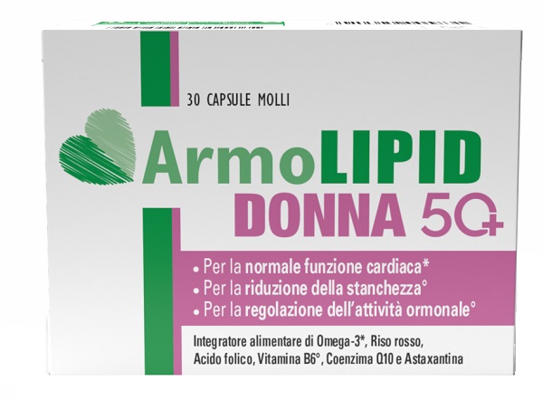 ARMOLIPID DONNA 50+ 30 CAPSULE MOLLI - Farmafamily.it
