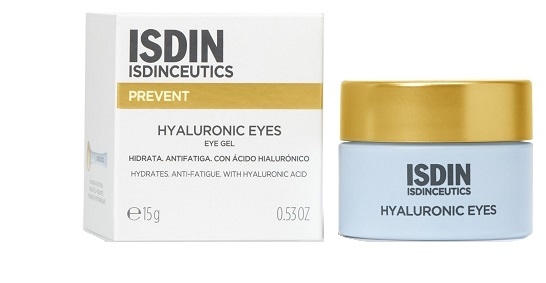 ISDINCEUTICS PREVENT HYALURONIC EYES GEL 15 G CON MASSAGE TOOL - Farmafamily.it