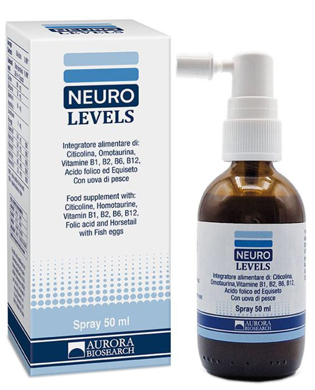 NEURO LEVELS SPRAY 50 ML - Farmafamily.it