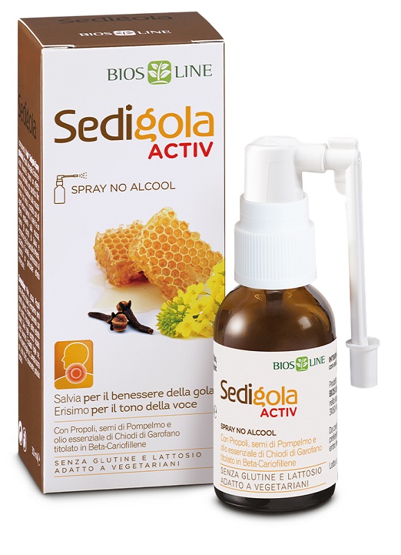 APIX SEDIGOLA ACTIV SPRAY GOLA 30 ML - Farmafamily.it