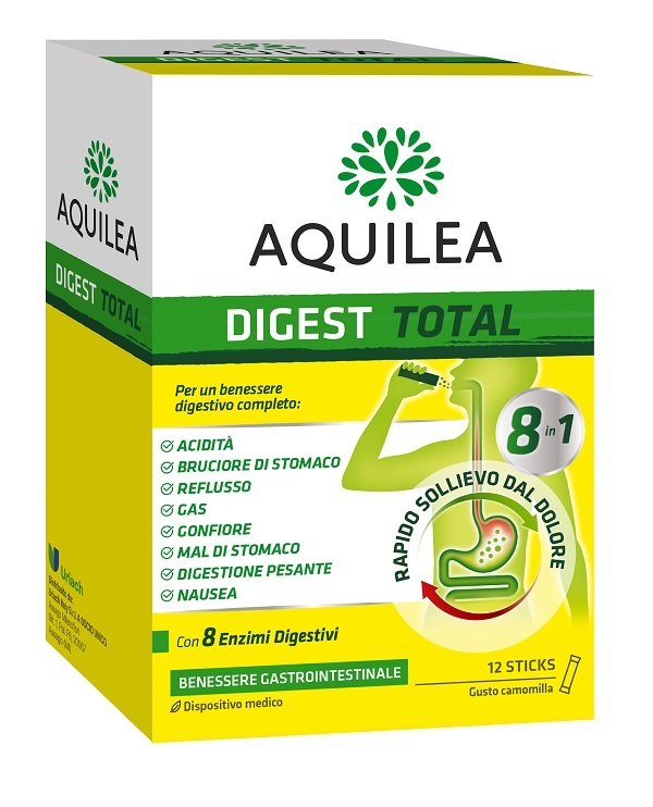 AQUILEA DIGEST TOTAL 12 STICK 2,5 G - Farmafamily.it