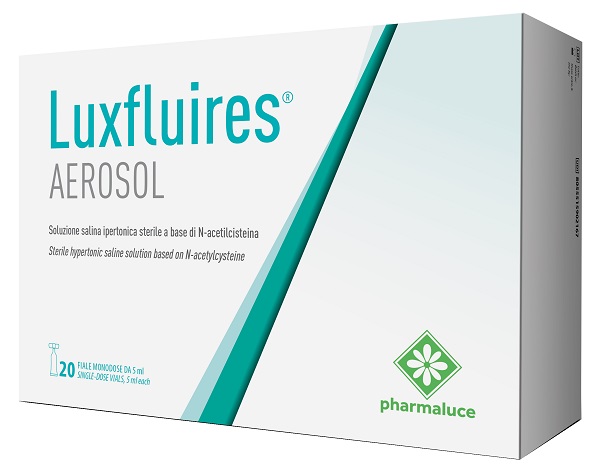 SOLUZIONE PER AEROSOL LUXFLUIRES 20 FIALE 5 ML - Farmafamily.it