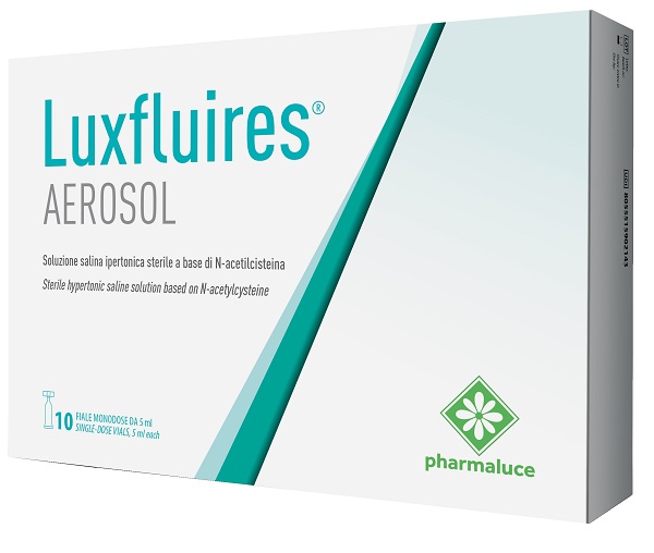 SOLUZIONE PER AEROSOL LUXFLUIRES 10 FIALE 5 ML - Farmafamily.it
