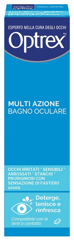 BAGNO OCULARE OPTREX MULTI AZIONE 100 ML - Farmafamily.it