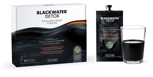 BLACK WATER DETOX 10 BUSTE DA 20 ML - Farmafamily.it