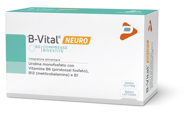 B-VITAL NEURO 60 COMPRESSE RIVESTITE DA 600 MG - Farmafamily.it