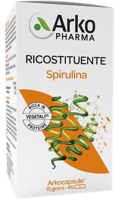 ARKOCPS SPIRULINA 45 CAPSULE - Farmafamily.it