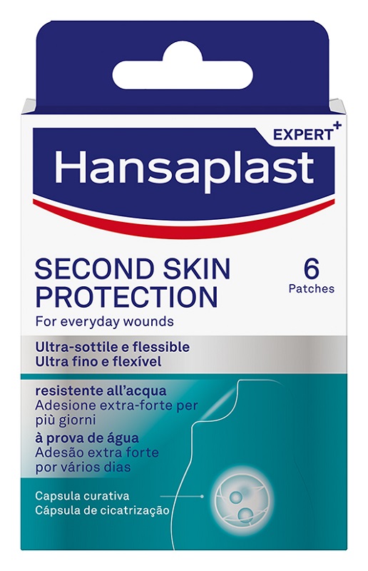 CEROTTO HANSAPLAST SECOND SKIN PROTECTION 6 PEZZI - Farmafamily.it