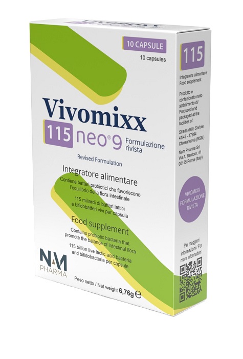 VIVOMIXX 115 NEO 9 10 CAPSULE - Farmafamily.it