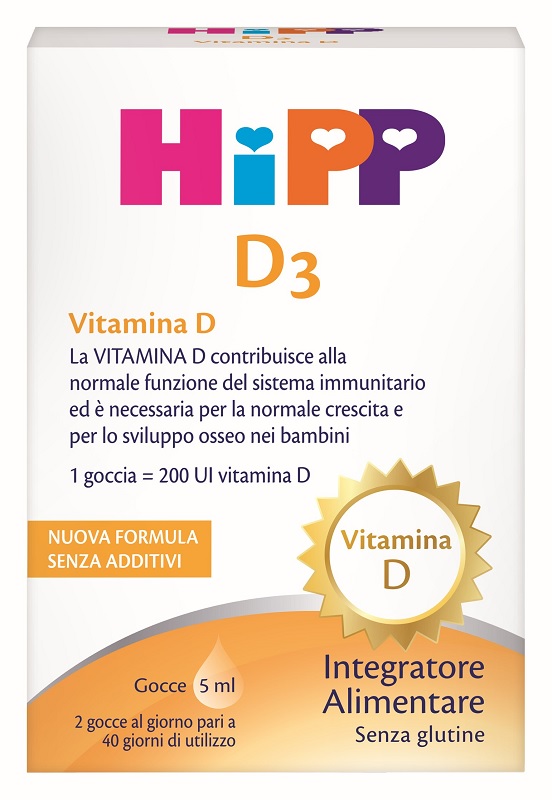 HIPP D3 5 ML NUOVA FORMULA - Farmafamily.it