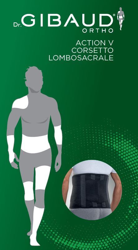 CORSETTO LOMBOSACRALE GIBAUD ORTHO ACTION V 3 - Farmafamily.it
