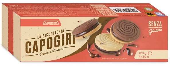 AGLUTEN CAPOGIRI CREMA CACAO 120 G - Farmafamily.it