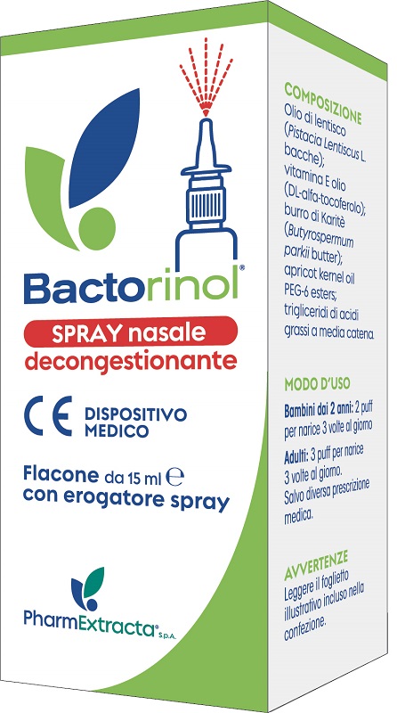 BACTORINOL SPRAY NASALE 15 ML - Farmafamily.it
