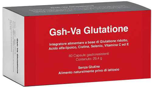 GSH-VA GLUTATIONE 60 CAPSULE GASTRORESISTENTI DA 490 MG - Farmafamily.it