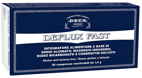 DEFLUX FAST 30 COMPRESSE MASTICABILI - Farmafamily.it