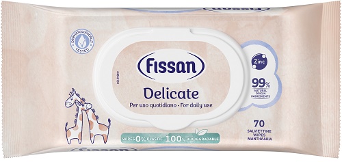 FISSAN SALVIETTE DELICATE NEW 70 PEZZI - Farmafamily.it