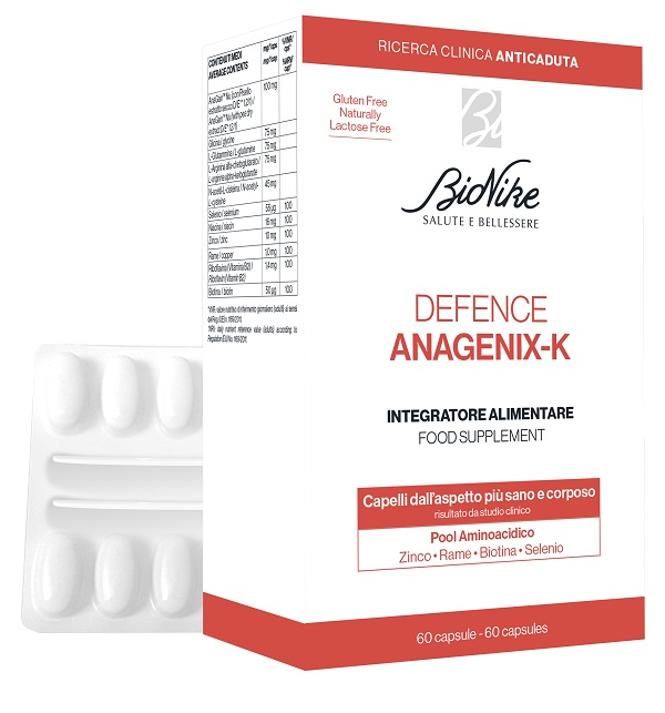 DEFENCE ANAGENIX K INTEGRATORE ALIMENTARE 60 CAPSULE - Farmafamily.it