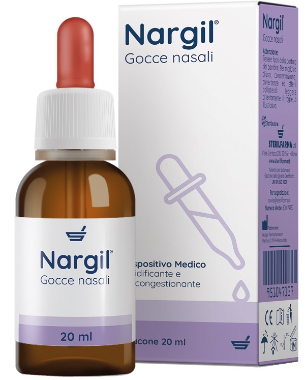 GOCCE NASALI NARGIL 20 ML - Farmafamily.it